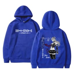 Hot Anime Death Note Misa Merch Hoodie Men Women Casual Oversized Pullover Hoodies Men's 90s Vintage Manga Hooded Sweatshirt