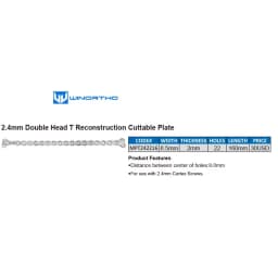 AO reconstruction LC-DCP cuttable plates veterinary orthopedic instruments pet animal surgical Compression winortho tplo