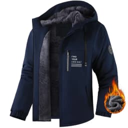 Men's Jacket Stand Collar Stamp Mens Parka Winter New Down Jacket Fleece Warm Jackets Men Business Leisure Coat Baseball Coats