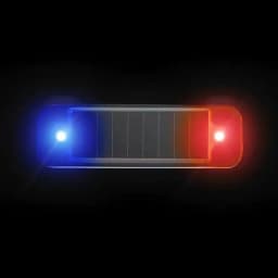 Mini LED Solar Power Car Warning Light Wireless Anti-Theft Simulated Alarm Caution Lamp Night Security Flashing Dummy Alarm