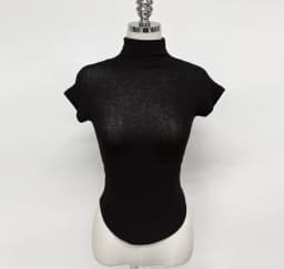 2026 Casual Summer T-Shirt Women Basic O Neck Woman Clothes Sexy Low Chest See Through Soft Slim Tops Tee Shirt Femme