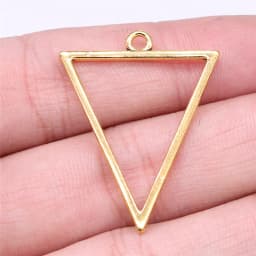 10pcs Vintage Water Droplets Charms For Earring Making DIY Earring Making Findings Accessories Earring Parts