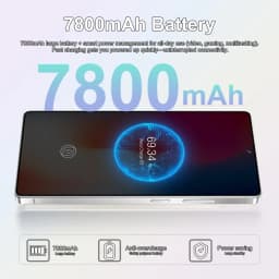 K-Touch Mobile Phones For S26 Ultra 7.3 Inch Android 15 Smartphone Global Version 5G Dual Card Dual Standby Cell phone 16+48MP Camera 7800mAh Battery Face Unlocked Cellphones For Men Women