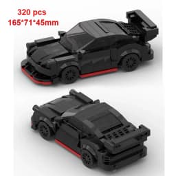 Technical Car Speed Racing Building Blocks Bricks Sets Sports Car MOC Garage City Vehicle Creative Toys For Kids