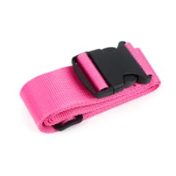 Straight Shaped Luggage Straps for Suitcase Polyester Luggage Belt with Adjustable Release Buckle Travel Accessory
