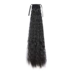 WIGSIN 32Inch Synthetic Long Kinky Curly Ponytail Drawstring Clip In Ponytail Black Blonde Hair Extension for Women