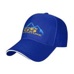 Motorcycle GS Baseball Cap Retro Motor Off Road Racing Sandwich Hats for Men Women Breathable Dad Hat Running Golf