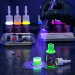 DM Fluorescent Tattoo Ink Set 8PCS 5ml Professional Tattoo Pigment Tattoo Painting Tattoo Supplies Professional Supply