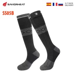 Electric Heated Socks Winter Thermal Socks Battery Heated 3 Levels Temperature Control For Men And Women