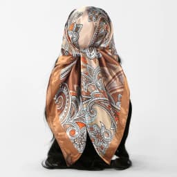 Plain Silk 90 Square Scarf Satin Headband For Muslim Woman Printed Hijabs Wraps Fashion Headscarf Casual Turban Female Bandbana