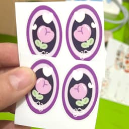 38cm Mokoko Eye Stickers For Labu Eye Makeup Color False Eyelash Customization Gorgeous And Exquisite Periphery Stickers