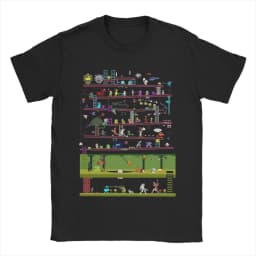 2026 Summer New Style Fun "Gorilla Khan" Video Game High-Quality Comfortable Men's Printed Round-neck T-Shirt