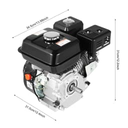 7.5HP 4 Strokes Gas Powered Portable Motor-5100W-Home Back Up Gas Engine Motor Gasoline Kart Engine Air Cooling