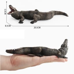 Realistic Plastic Alligator Sarcosuchus Boar Croc Crocodile Wild Animal Model Toy Figurines Party Favors Cake Toppers For Kids