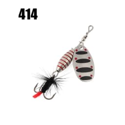 W.P.E Fishing Lure Rotating Sequins Spoon Spinner Bait Brass High Carbon Steel Hook 3.7g 5.3g 8.2g 10.5g Wobblers Bass Pesca