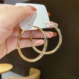2022 New Trendy Simple Multiple Hoop Earrings For Woman Girls Geometric Irregular Fashion Earrings Party Jewelry
