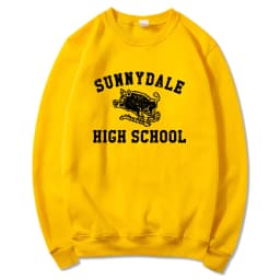 Sunnydale High School Sweatshirt Buffy The Vampire Slayer Hoodie Buffy School Pullover Tv Show Inspired Crewneck Sweatshirts