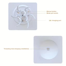 Bionic Jellyfish Night Light,USB Rechargeable with Voice Control,Dancing Tentacles,5 RGB Gradient,Floating Lamp,Bedroom Decor