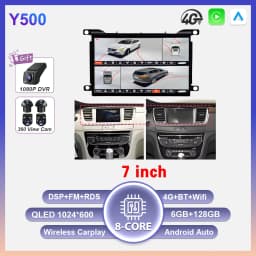 Android 16 Video For Peugeot 508 508SW For Citroen DS 5 DS5 508 2011 -2018 CarPlay Android Auto Car Radio GPS DSP Screen 4G Wifi