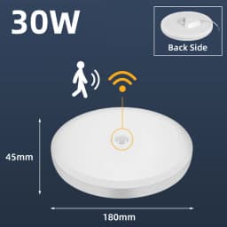 Motion Sensor Ceiling Light LED Radar Sensor Lamp Indoor Night Lighting Fixtures For Room Hallways Bathroom Smart Ceiling Lamp