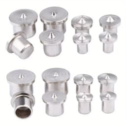 8Pcs 6-12mm Dowel Tenon Center Point Set Woodworking Alignment Pin Joint Locator Dowelling Hole Marker Tool for Wood Timber