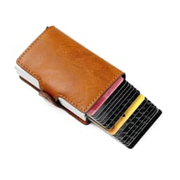 Large Capacity 12 Cards Slots Men ID Credit Bank Card Holder Case Wallet Anti Rfid Blocking Protected Magic Smart Money Wallets