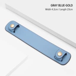 CRAZYSMITH Bag Strap Decompression Shoulder Pad For Goyard Wide Leather Shoulder Handle Fixing Clip Anti-slip Bag Accessories