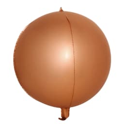 5/3/2Pcs 4D Round Foil Balloons 10/18/22inch Metallic Rose Gold Silver 4D Foil Balloons Helium Air Globos Birthday Wedding Decor