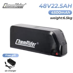 ChamRider Original Battery 48V 20AH 52V Ebike Battery 36V Hailong Max 50A BMS 350W 500W 750W 1000W 1500W 21700 Cell BBS02 BBS03