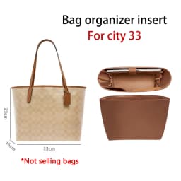 Bag Organizer Insert For City 33 Durable Nylon Storage Bag Shoulder Strap Laptop Bag Support Bag Accessories