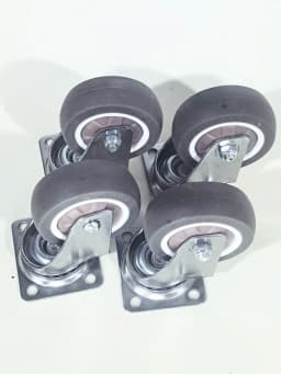 Detachable Luggage Wheels for Travel Bag Bottom Installation Aircraft Silent Universal Wheel Accessories Hardware Parts