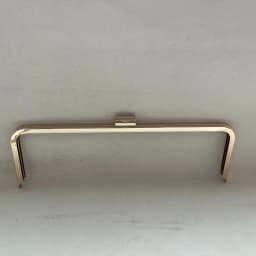 30cm Long Manual DIY Metal Purse Frame Square Handmade Hardware Vintage Rectangle Wallet Frame Handcraft Parts Material Gold