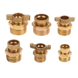 1/4 3/8 1/2 Brass Drain Valve Air Compressor Drain Valve For Air Compressor Tank Replacement Part