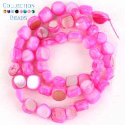 Natural Colorful Shell Beads Irregular Seashell Mother Of Pearl Beads For Jewelry Making DIY Bracelet Necklace Accessories 16"