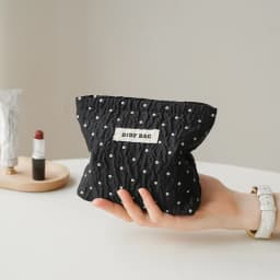 Colorful Checkered Women's Makeup Bag Large Capacity Makeup Lipstick Storage Bag Portable Travel Toiletry Bag Commuter Clutch