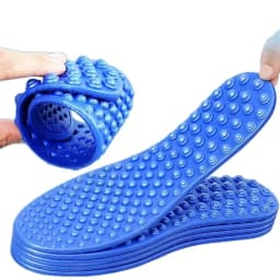 1 Pair Finger Pressure Board Massage Insole Relieve Foot Fatigue Shoes Insoles Men Woman Shoe Pads Soft Sports Casual Shoes Pad