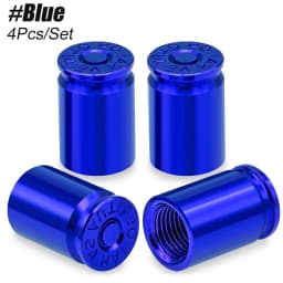 4PCS Tire Valve Stem Caps for Car Tires Universal Stem Covers for Car Leak Proof Stem Cover for SUV Truck Bicycle Motorcycles