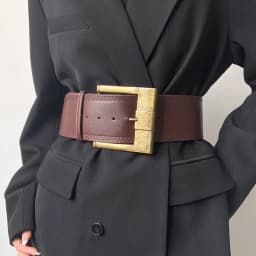 2026 Maillard Style Wide Belt Niche High End Vintage