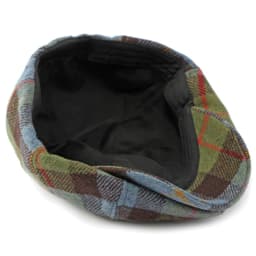 HT4438 Berets Men Women Autumn Winter Octagonal Flat Cap Retro Artist Painter Beret Hat for Men Male Female Plaid Wool Beret Cap