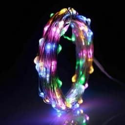 1 /2 /3/5/10m Copper Wire LED Fairy String Lights Battery Powered Garland For Holiday Christmas Lights Wedding Party Decoration