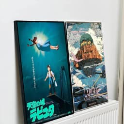 L-Laputa C-Castles_Sky Cartoon Classic Anime Poster Gallery Prints Self Adhesive Home Decor Decoration Wall Decals Living S