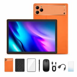 KOOMDIGI 10.1 Inch Android 13 Tablet 24GB RAM 128GB ROM MTK6763 Octa Core 4G LTE 5G WiFi IPS 800x1280 HD Display 5000mAh Dual Camera