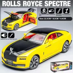 1:24 Rolls-Royce Shining Alloy Model Toy Vehicle, Best Collection for Vehicle Enthusiasts, Christmas/Birthday Gifts