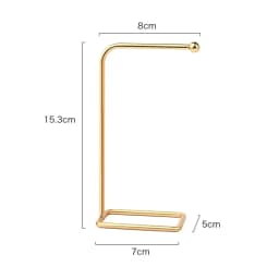 Jewelry Display Holder Metal Earring Storage Rack DIY Jewelry Organizer Holder Earring Necklace Pendants Organizer Display Stand
