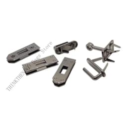 Premium 6PCS Bag Lock Set Metal Fastener For Fashion Women Handbag Backpack Repair And Creative Craft Projects