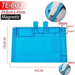 ESD Heat Resistant 932℉ Soldering Mat Job Tools Computer Phone Repair Kit Working Repair Pad Heatresistant Maintenance Platform