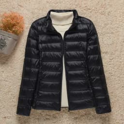 Down Parka Plue Size Women Ultra-light Thin Down Jacket All season Slim Short Hooded Warm White Duck Down Coat Women's Outerwear
