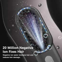 Wireless Straight Curling Hair Comb Heating Negative Ion Hair Straightener Rechargeable Anti-scalding Electric Hair Care Brushes