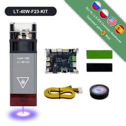 LASER TREE Laser Module 4W 5W 10W Optical Power with Air Assist Laser Head 450nm TTL Blue Light Engraver Cutting Wood DIY Tools