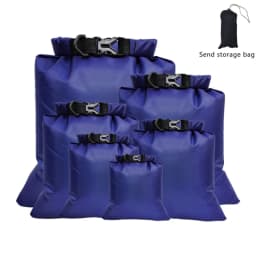 1.5L 2.5L 3L 3.5L 5L 8L 6PCS Waterproof Dry Bag Pack Sack Swimming Rafting Kayaking River Trekking Floating Sailing Boating Bag